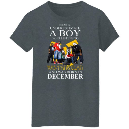 A Boy Who Listens To Wu-Tang Clan And Was Born In December Shirts, Hoodies, Long Sleeve 12