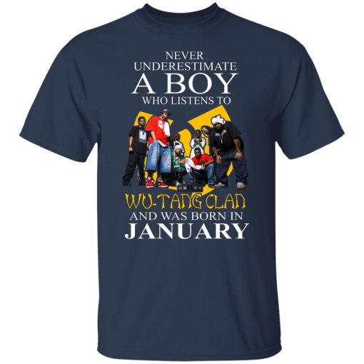 A Boy Who Listens To Wu-Tang Clan And Was Born In January Shirts, Hoodies, Long Sleeve 9