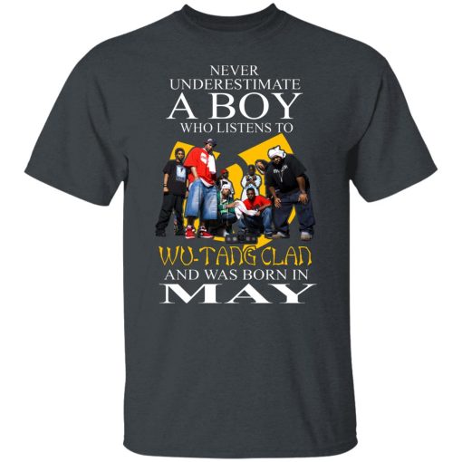 A Boy Who Listens To Wu-Tang Clan And Was Born In May Shirts, Hoodies, Long Sleeve 14
