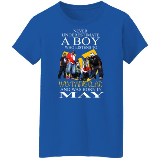 A Boy Who Listens To Wu-Tang Clan And Was Born In May Shirts, Hoodies, Long Sleeve 26