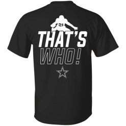 Zeke Who That's Who Ezekiel Elliott Dallas Cowboys T-Shirt