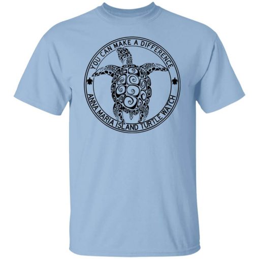 Anna Maria Island Turtle Watch You Can Make A Difference Shirt
