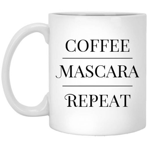 Annie Rose Coffee Mascara Repeat Mug