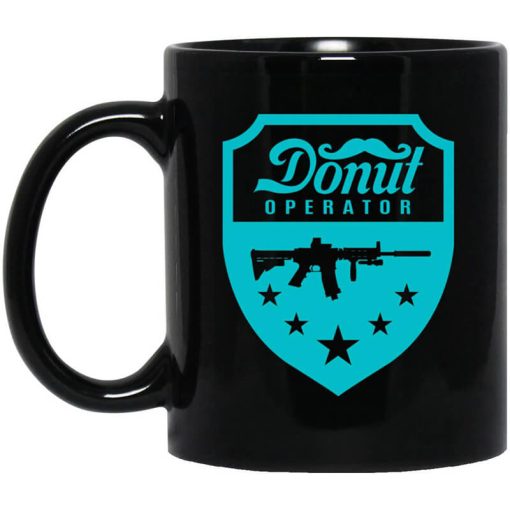 Donut Operator Shield Mug