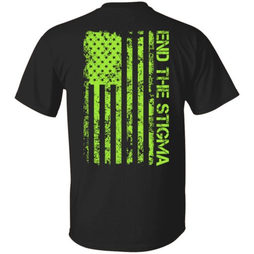 Battle22 End The Stigma Mental Health Matters Check In Don't Check Out T-Shirt