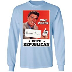 Defeat Socialism Vote Republican Ronald Reagan Shirts, Hoodies, Long Sleeve 16