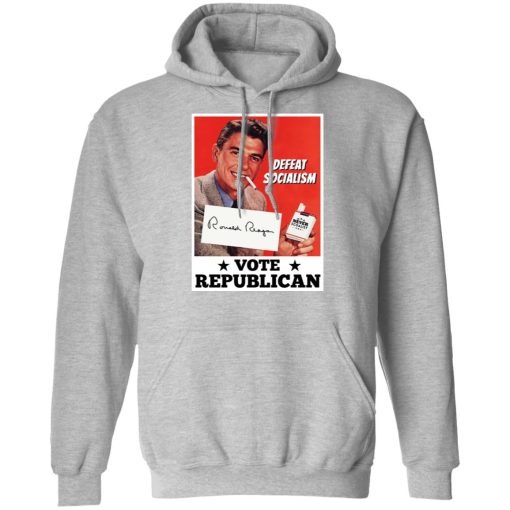 Defeat Socialism Vote Republican Ronald Reagan Shirts, Hoodies, Long Sleeve 5