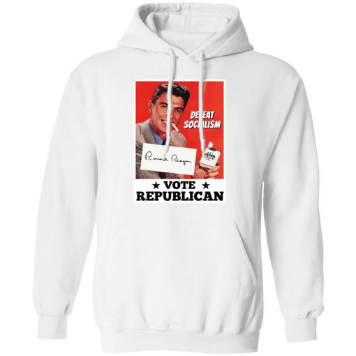 Defeat Socialism Vote Republican Ronald Reagan Shirts, Hoodies, Long Sleeve 6