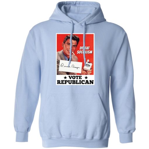 Defeat Socialism Vote Republican Ronald Reagan Shirts, Hoodies, Long Sleeve 7