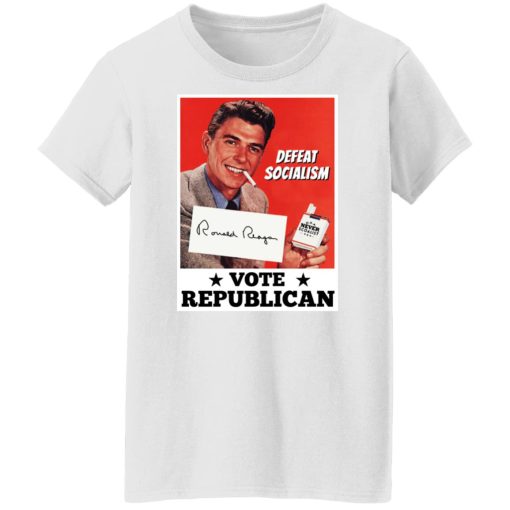Defeat Socialism Vote Republican Ronald Reagan Shirts, Hoodies, Long Sleeve 12