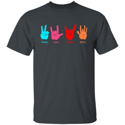 Peace Love Rock Jerry Garcia Grateful Dead Shirts, Hoodies, Long Sleeve 14