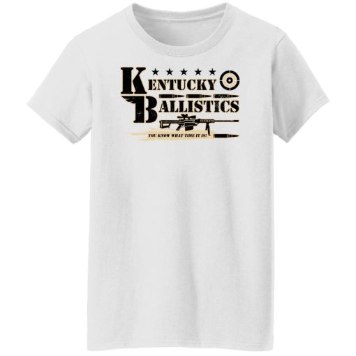 Kentucky Ballistics You Know What Time It Is Shirts, Hoodies, Long Sleeve 12