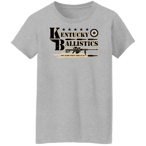 Kentucky Ballistics You Know What Time It Is Shirts, Hoodies, Long Sleeve 13