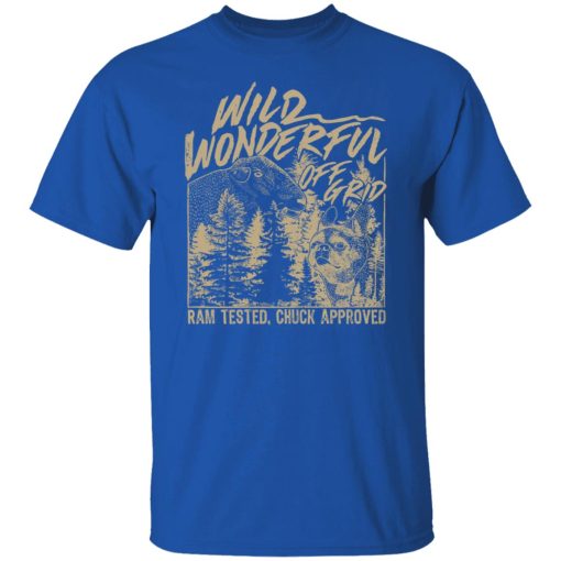 Wild Wonderful Off Grid Ram Tested & Chuck Approved Shirts, Hoodies, Long Sleeve 10