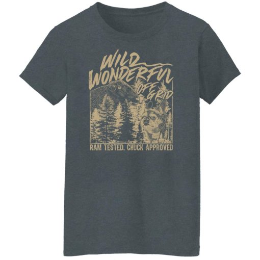 Wild Wonderful Off Grid Ram Tested & Chuck Approved Shirts, Hoodies, Long Sleeve 12