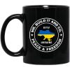 Mr. Build It Peace And Freedom Kyiv Ukraine Mug