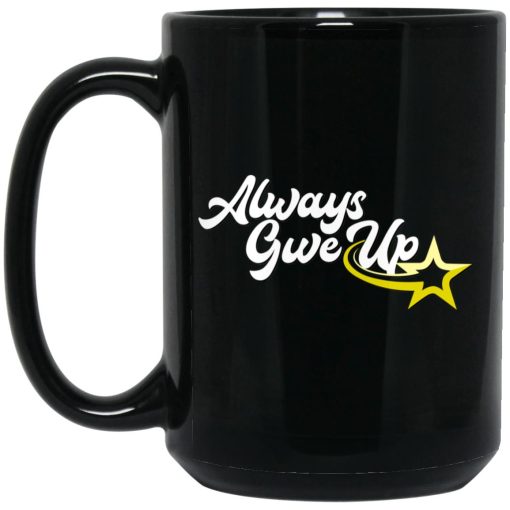 Ross Creations Vlog Creations Always Give Up 2 Mug 3