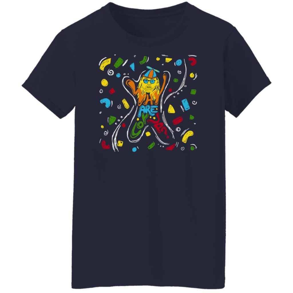 Leigh McNasty Abstract Why Are You Up 2 Shirts Hoodies
