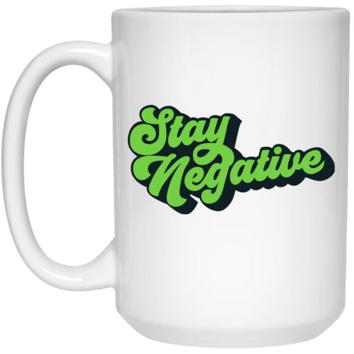 Ross Creations Vlog Stay Negative Mug 3