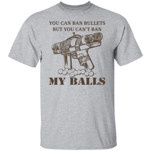 Japanese Pipe Gun You Can Ban Bullets But You Can't Ban My Balls Shirts, Hoodies, Long Sleeve 8