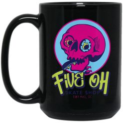 Five Oh Skull Mug 6