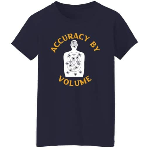 Accuracy By Volume Women T-Shirt Navy
