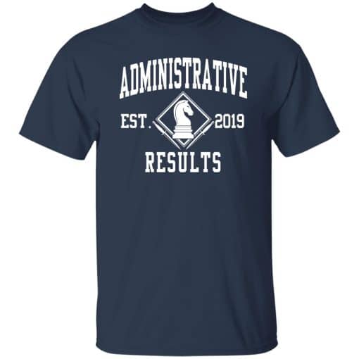 Administrative Results Est 2019 T-Shirt Navy