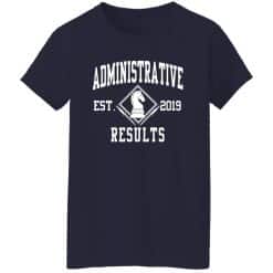 Administrative Results Est 2019 Women T-Shirt Navy