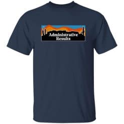 Administrative Results Landscape T-Shirt Navy