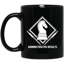 Administrative Results Logo 11 oz. Black Mug