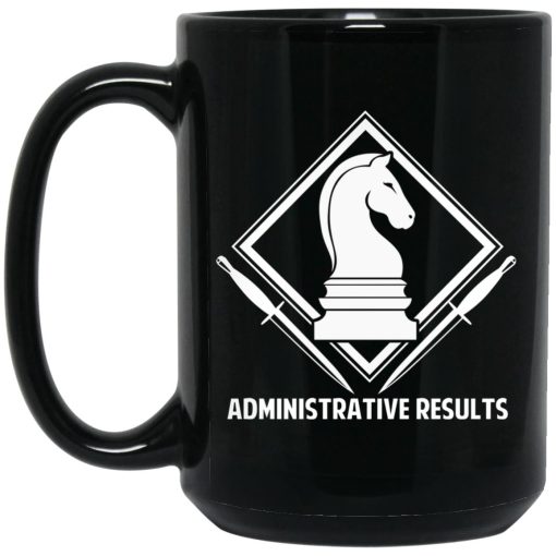 Administrative Results Logo 15 oz. Black Mug