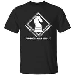 Administrative Results Logo T-Shirt Black