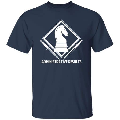 Administrative Results Logo T-Shirt Navy