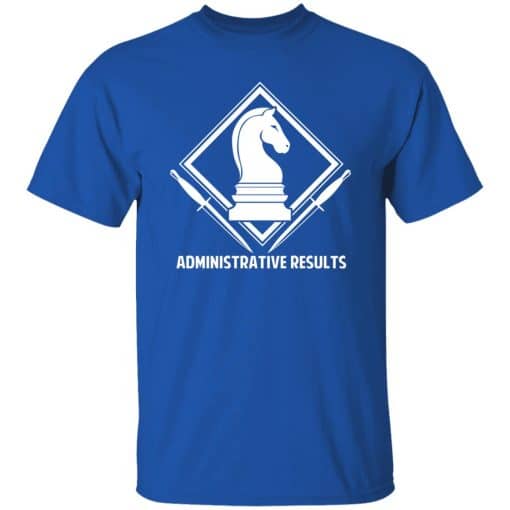 Administrative Results Logo T-Shirt Royal
