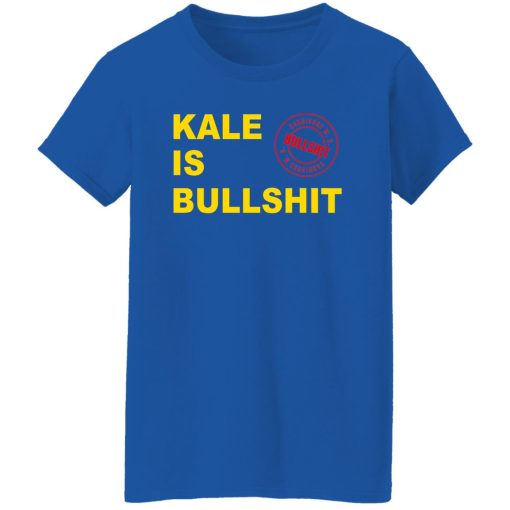 CarnivoreMD Kale Is Bullshit Women T-Shirt Royal