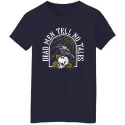 Dead Men Tell No Tales Women T-Shirt Navy