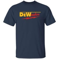 Finish Carpentry TV DeWaukee T-Shirt Navy