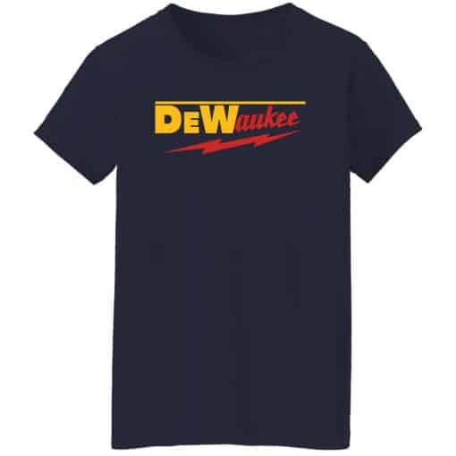 Finish Carpentry TV DeWaukee Women T-Shirt Navy