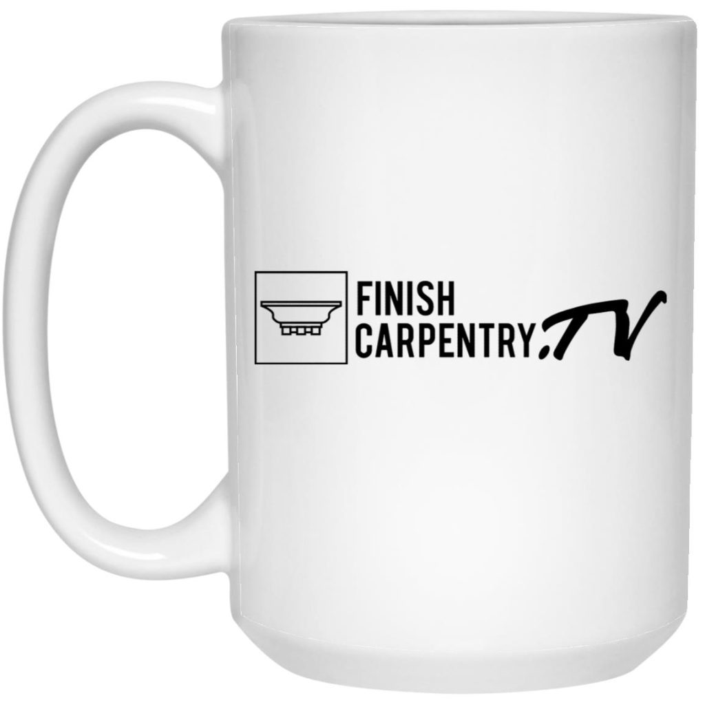 Finish Carpentry TV Logo Mug
