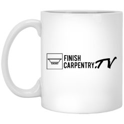 Finish Carpentry TV Logo Mug