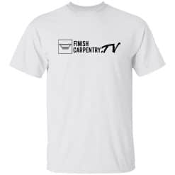 Finish Carpentry TV Logo T-Shirt White