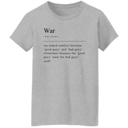 Funker530 War Women T-Shirt Sport Grey