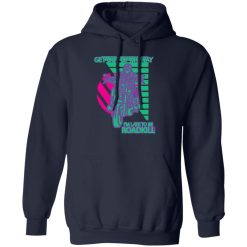 Get Out Of My Way I'm Late To Be Roadkill Hoodie Navy