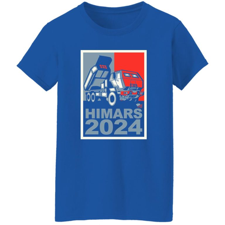 HIMARS 2024 Shirts Hoodies   Himars 2024 Women T Shirt Royal 768x768 