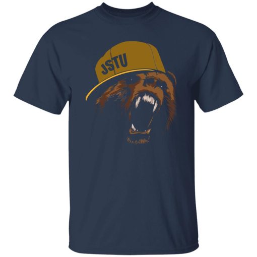 JSTU Bear T-Shirt Navy