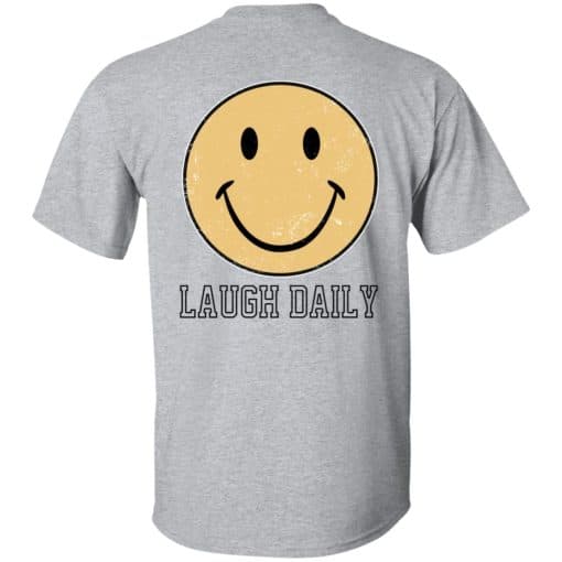JSTU Smiley T-Shirt Sport Grey