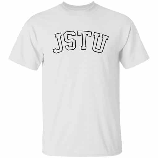 JSTU Smiley T-Shirt White Front