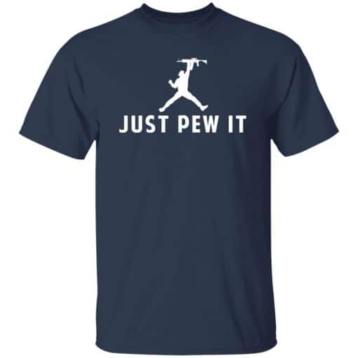 Just Pew It T-Shirt Navy