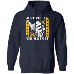 KB Put A Thumb Halloween Hoodie Navy