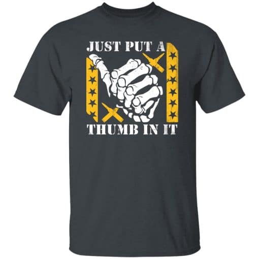 KB Put A Thumb Halloween T-Shirt Dark Heather